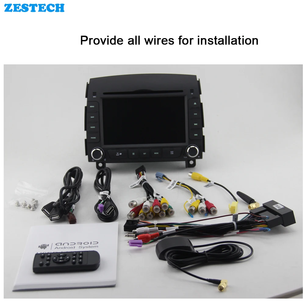 Android автомобильный dvd gps навигация для Hyundai sonata 2004-2008 с