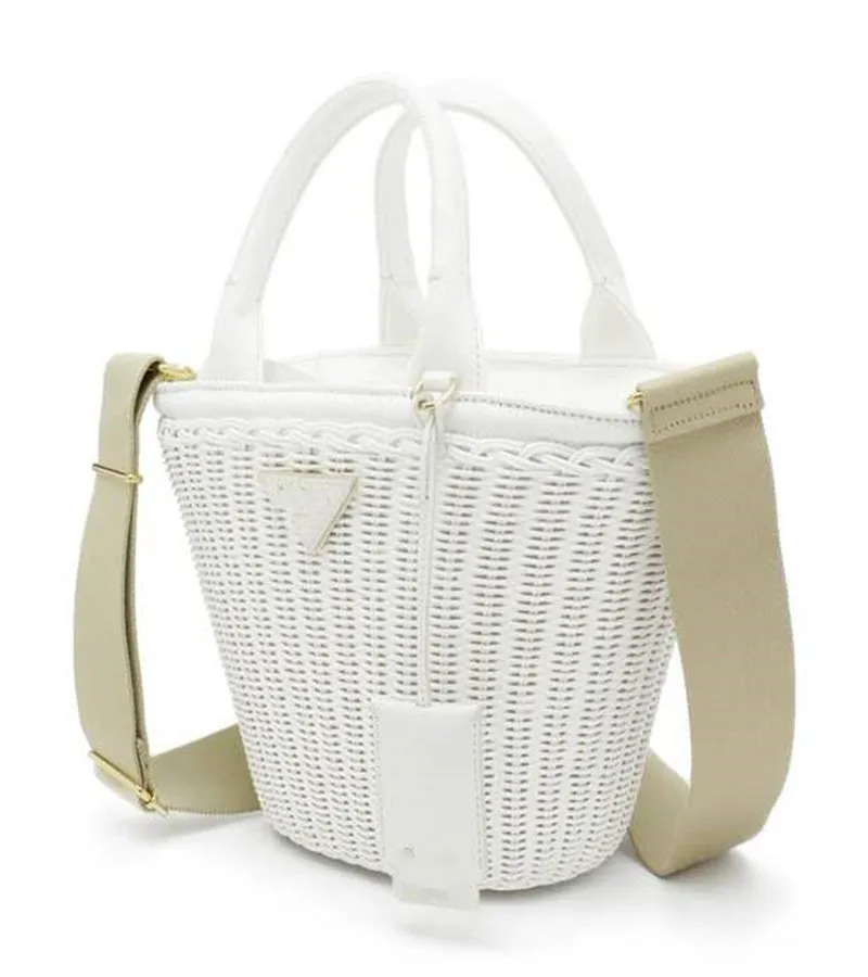 

Ladies straw bag luxury handbag rattan grass cross bag ladies genuine leather beach basket bag original brand designer 2020 new