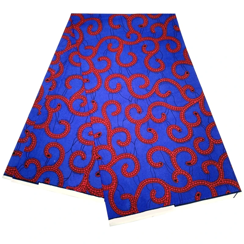 Африканская ткань с принтом из 100% полиэстера оптовая продажа африканская воска