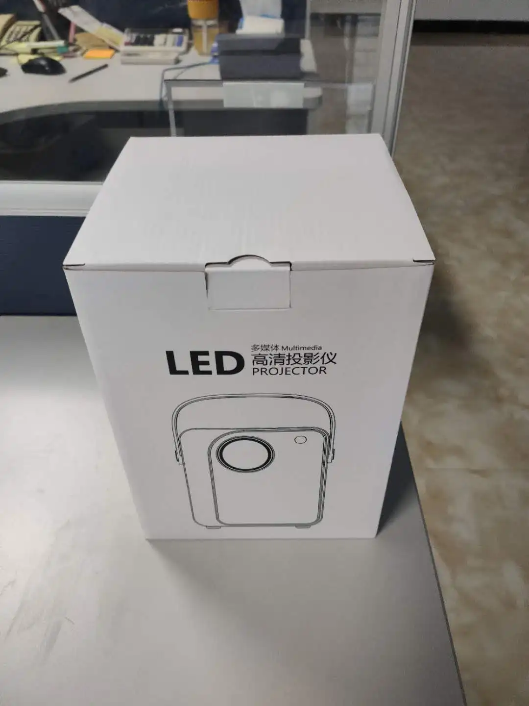 Фабричная дешевая цифровая светодиодная лампа Wi-Fi android проектор PK ZTE Spro 2 офисный