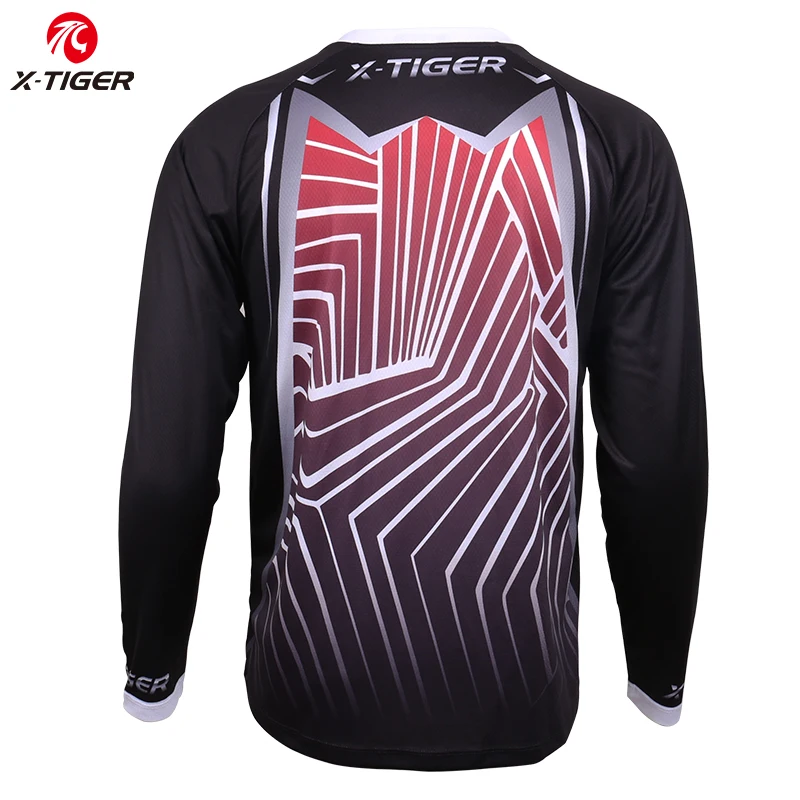 Футболка X-Tiger горнолыжная с длинным рукавом рубашка из 100% полиэстера для горного
