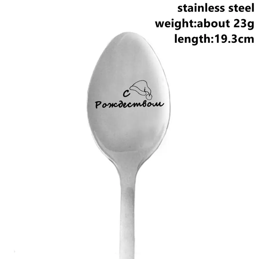 Xmas Spoon 8 Taoup Счастливого Рождества светодиодный свет Подвески Висячие украшения Рождественская Украшение стола для дома Рождественские Санта Клаус огни снеговик - Цвет: Xmas Spoon 8