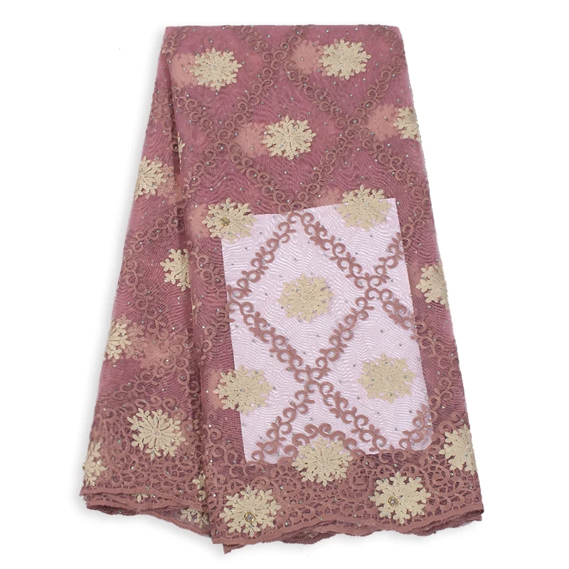 Bestway высококачественное французское Тюлевое Сетчатое кружево горячей фиксации с