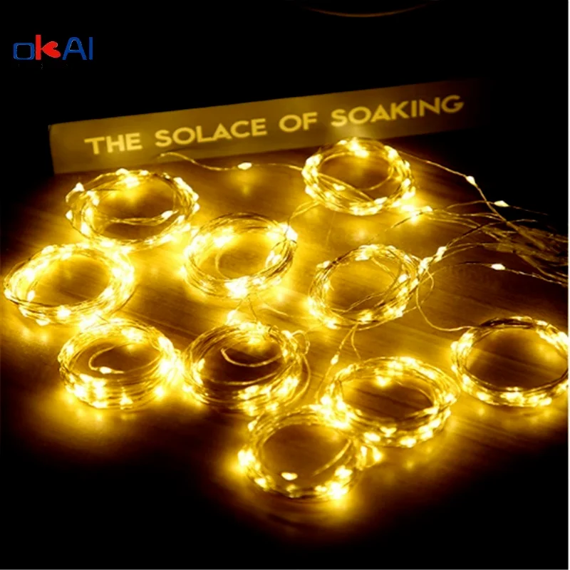 

Christmas Decoration LED Curtain Light Garland Fairy Lights for Home Wedding Decor Remote Control USB String Lights Party Decor
