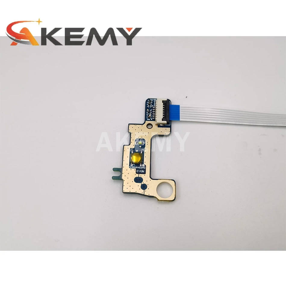 

1-10 pCS Original For HP Pavilion 15-AU Series Laptop Power Button board With Cable DAG34APB6D0 100% Tested Fast Ship Free cable