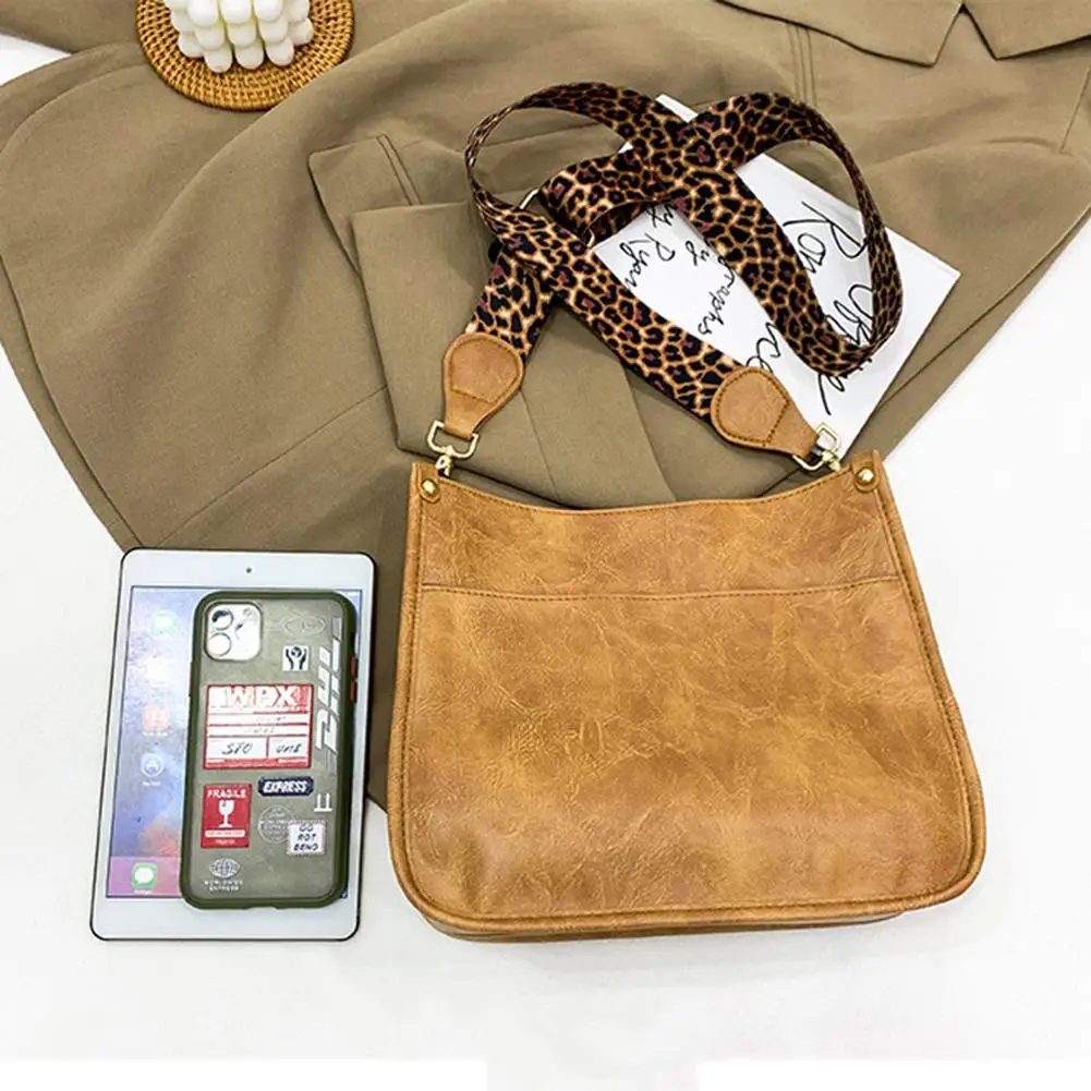 Новые леопардовые Наплечные ремни качественная индивидуальная женская