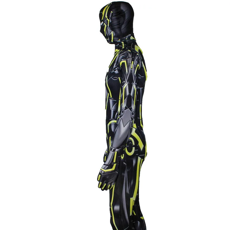 Кино Железный человек 2 войны 0 Tron Legacy Of Light speed желтый MK6 костюм для косплея Детский