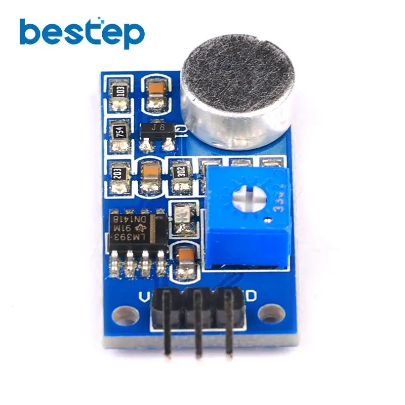 3pin модуль датчика обнаружения звука голоса умный робот Вертолет Самолет Boart