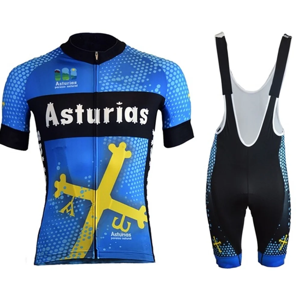 Новинка 2020 профессиональный комплект велосипедной одежды Астурия одежда для