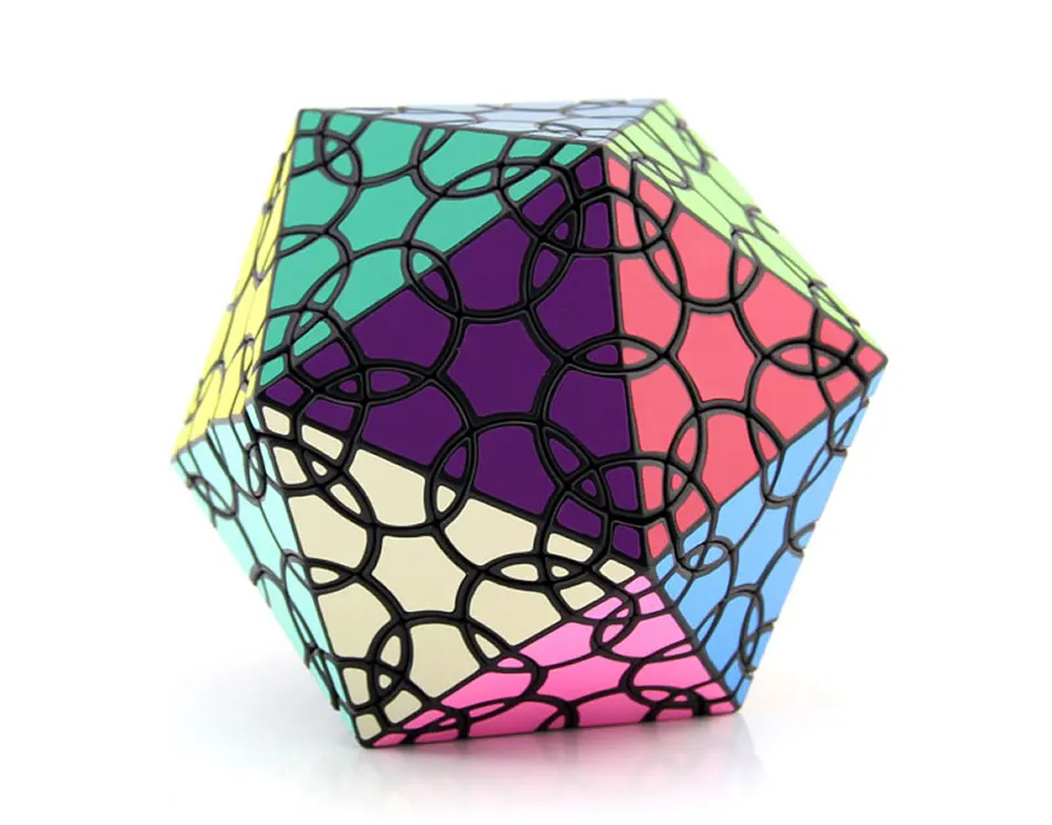 VeryPuzzle Clover Icosahedral D1 волшебный кубик лепесток кривая скорость Твист Головоломка Головоломки Развивающие игрушки для детей