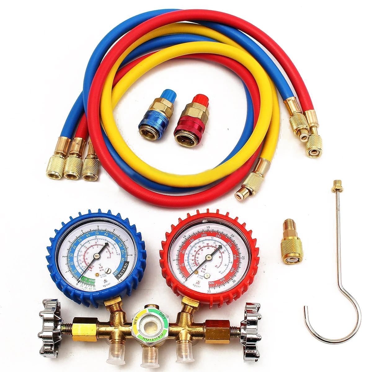 

New 90cm R134a R12 R22 R502 HVAC A/C Refrigerant Manifold Gauge Charging Hose