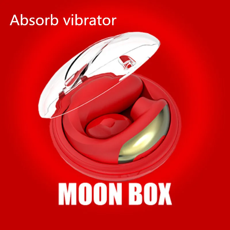 Новинка Коробка С Сокровищами лунного света Женский сосущий изгиб вибратор для