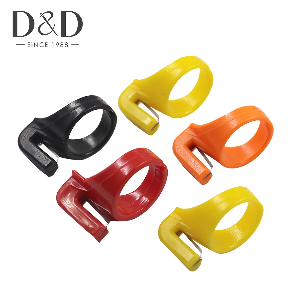 5 шт. ручной работы DIY инструмент палец нож кольцо пластик портативный резец