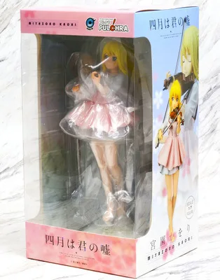 Аниме ваша лежа в апреле Miyazono Kaori 1/7 скрипка Ver. ПВХ фигурка модель игрушки 18