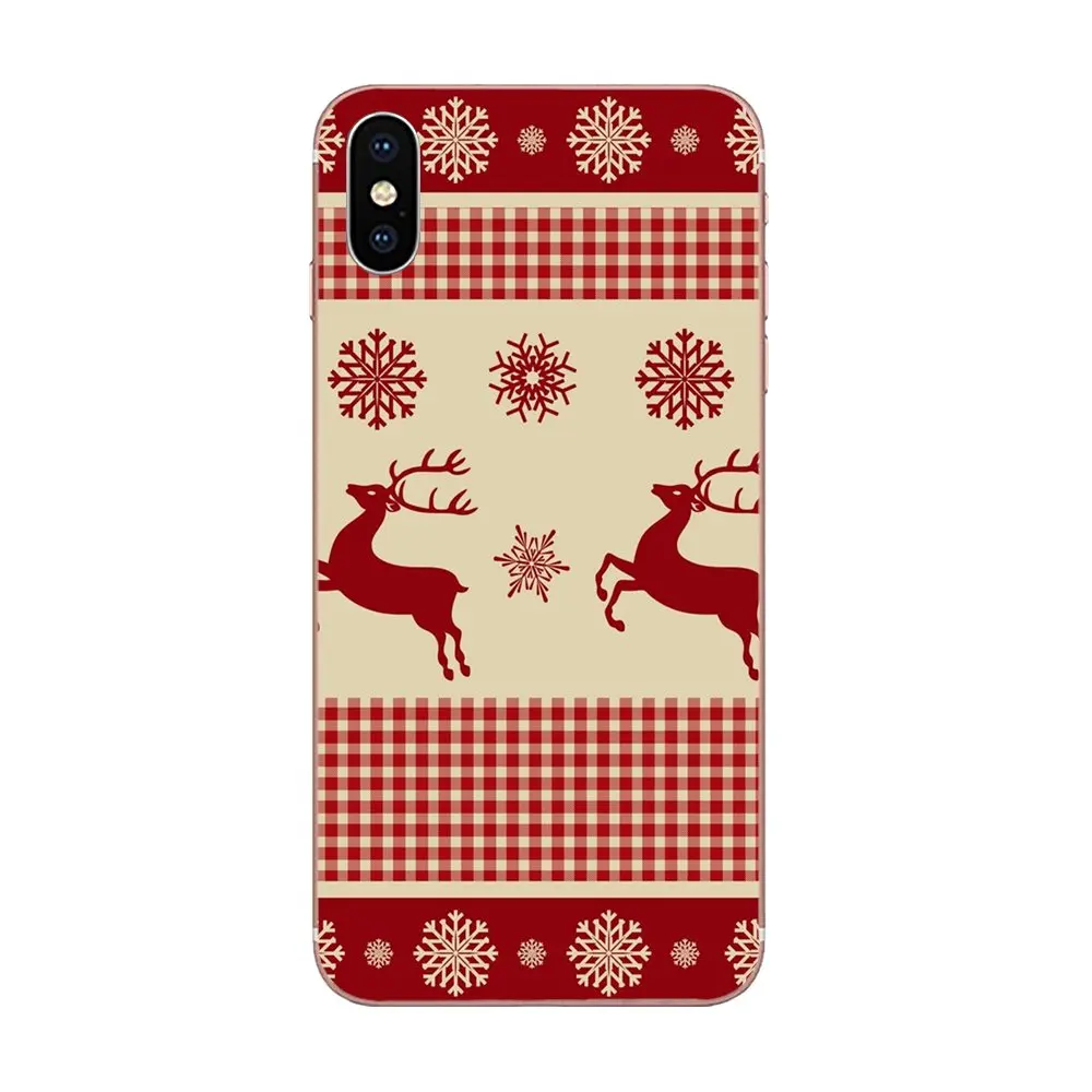 Рождество снег Санта дерево новый год 2018 для huawei Honor mate 7 7A 8 9 10 20 V8 V9 V10 G Lite Play Mini Pro P