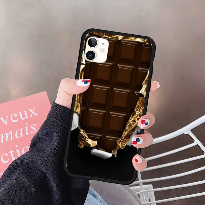 

Funny Chocolate Russian Phone Case for iPhone 11 12 pro XS MAX 8 7 6 6S Plus X 5S SE 2020 XR