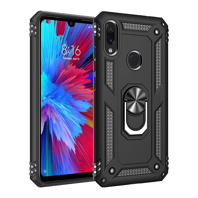 

Armor Phone Case For Xiaomi Redmi Note 8 7 Pro 8A 7A K20 9T Pro Mi Play 9 SE CC9 A3 CC9E Mi9 Lite Stand Shockproof Cover Case