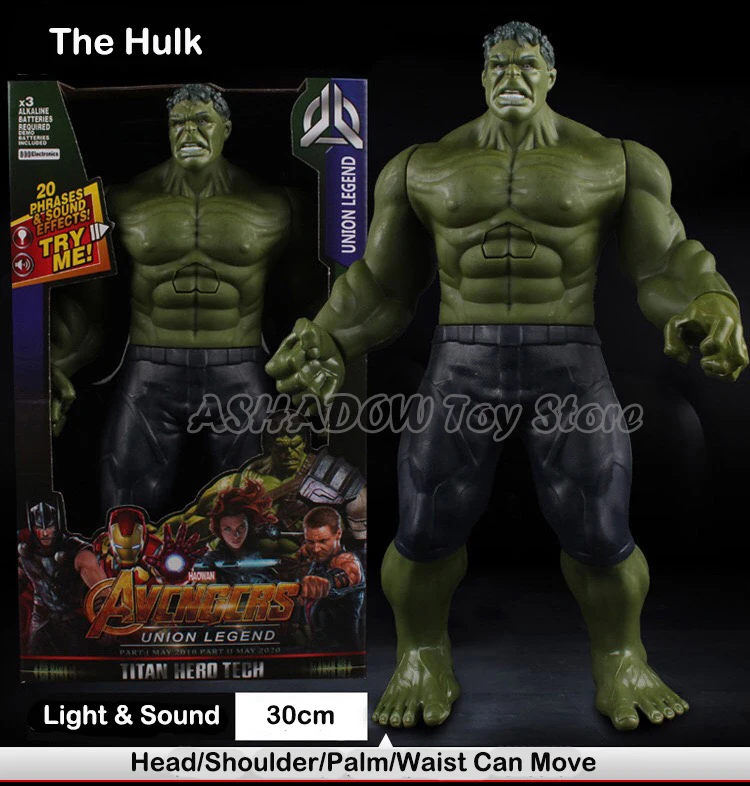 30 см Мстители фигурка Капитан Америка Железный человек Человек паук танос Тор