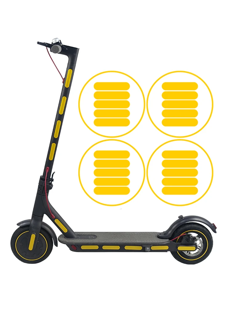 Светоотражающая полоса на электроскутер светоотражающая световая наклейка для