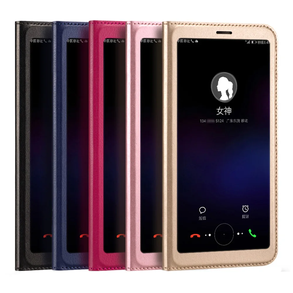 Роскошный кожаный чехол книжка для Huawei P20 Honor 9 Lite 7C P Smart Psmart P20lite телефона с