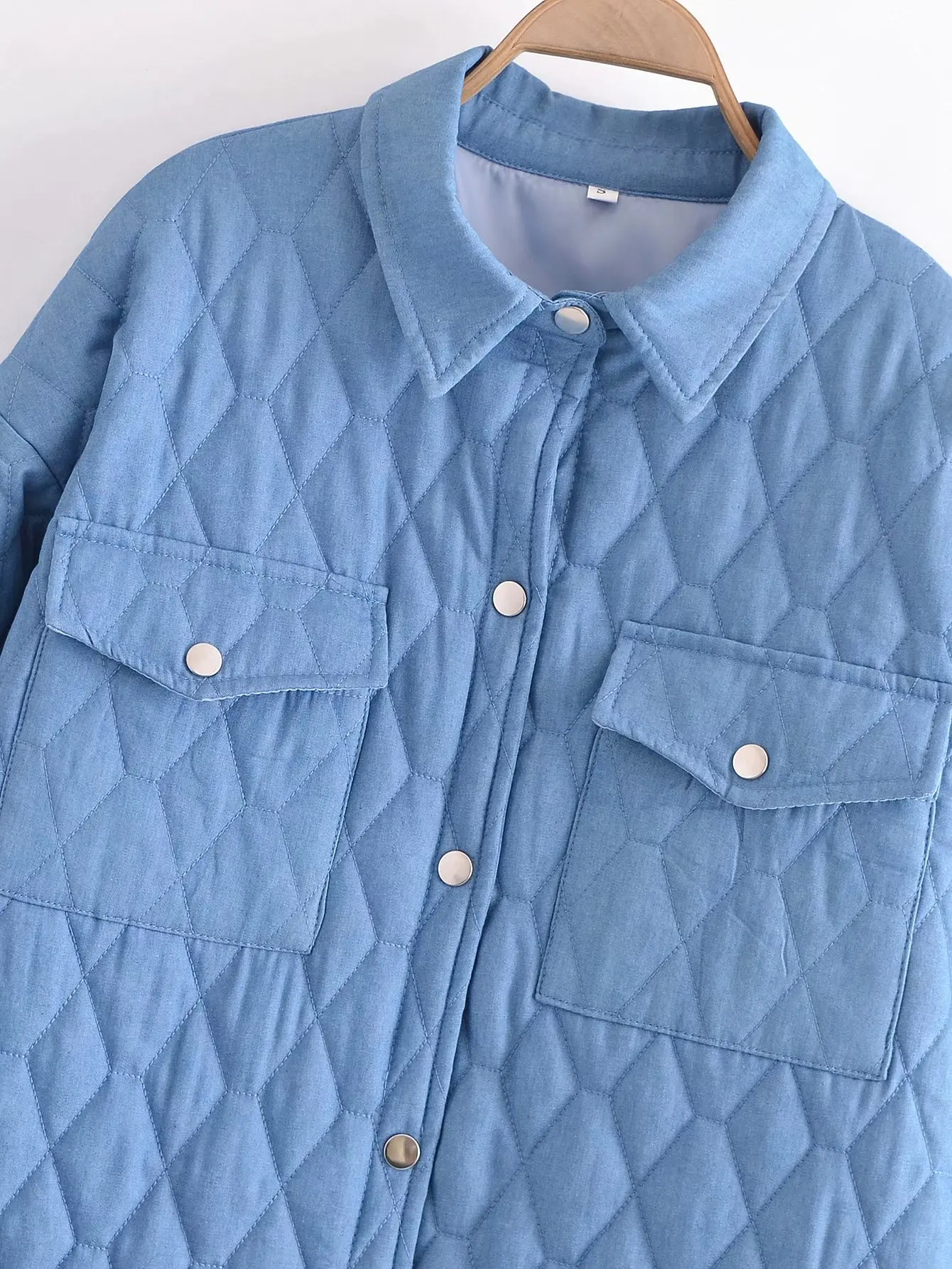 Свободная Женская джинсовая рубашка PUWD Стильная хлопковая куртка осень/зима 2021