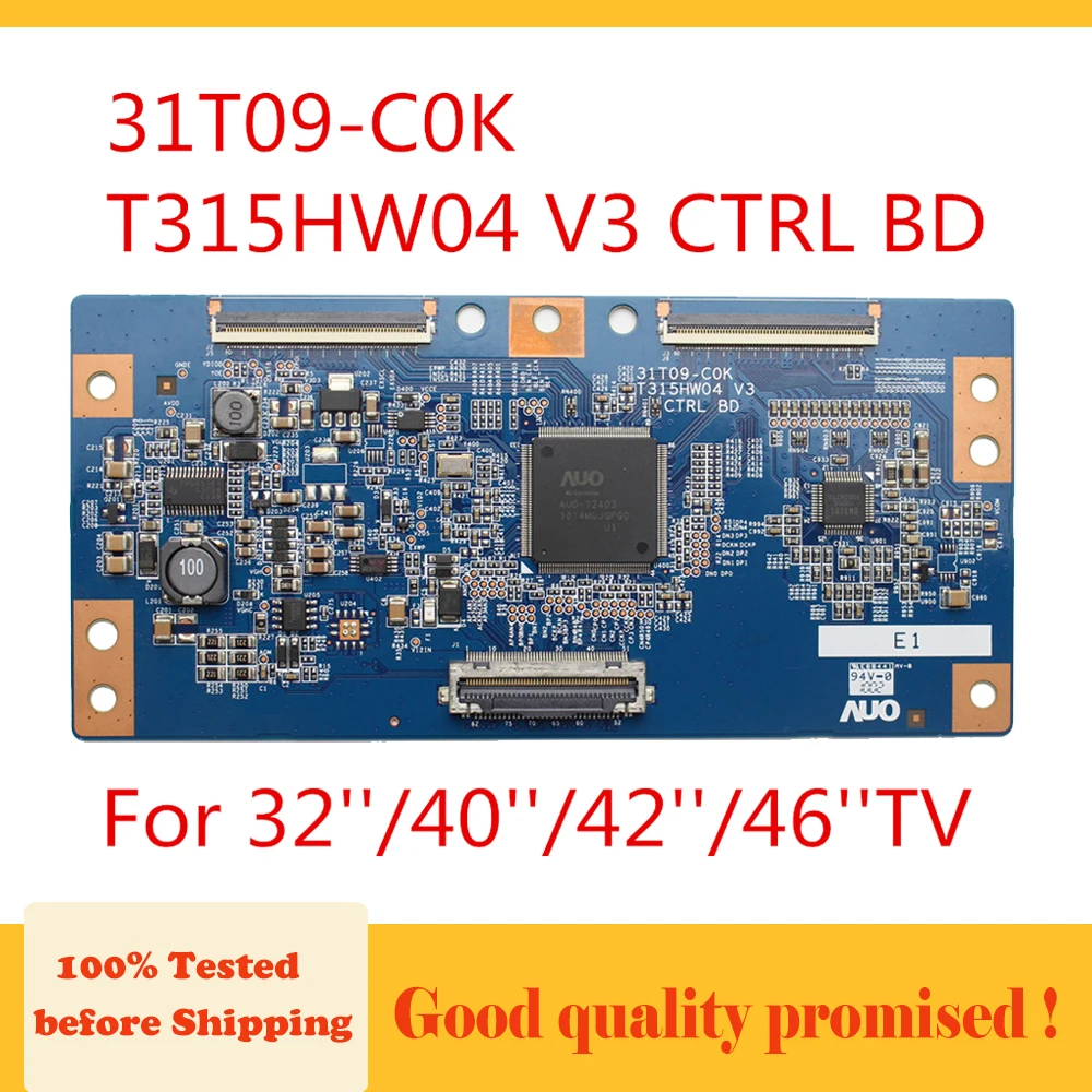 T con плата T315HW04 V3 CTRL BD 31T09-C0K для 32 40 42 46 дюймов сменная телевизора оригинальная