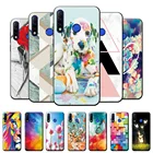 Чехол для Tecno Spark 4, милый чехол, бампер для Tecno Spark 4 Spark4, геометрический Ударопрочный силиконовый чехол для телефона чехол для Tecno Spark 4