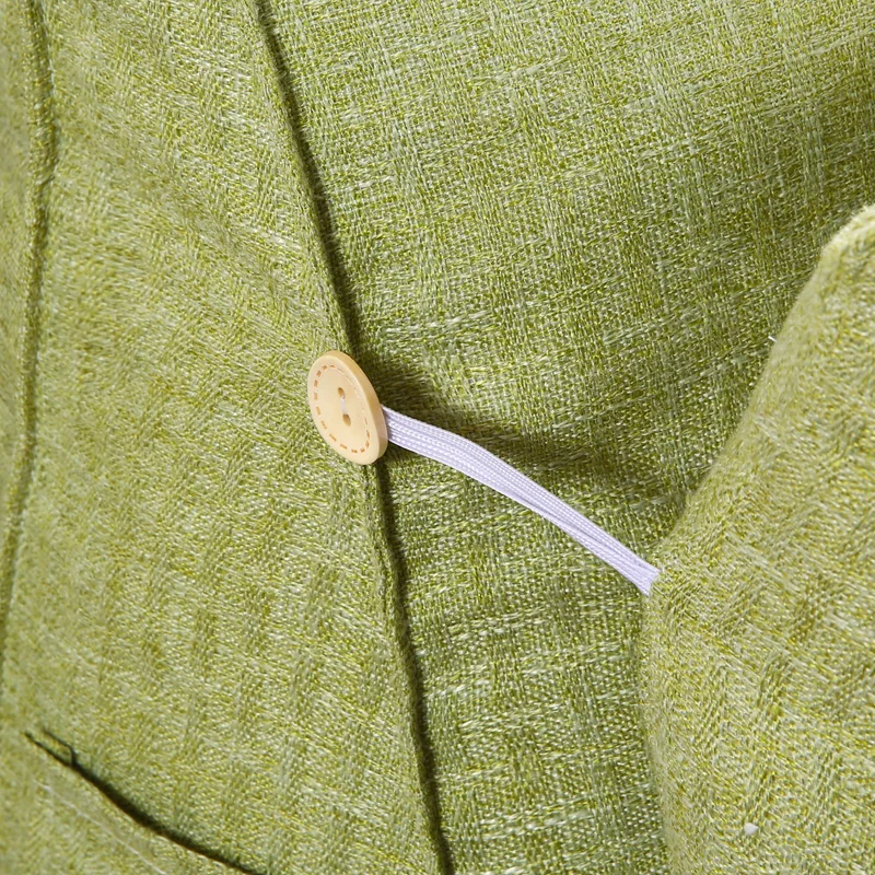 Треугольная подушка из хлопка и льна регулируемая высота подушки для дивана