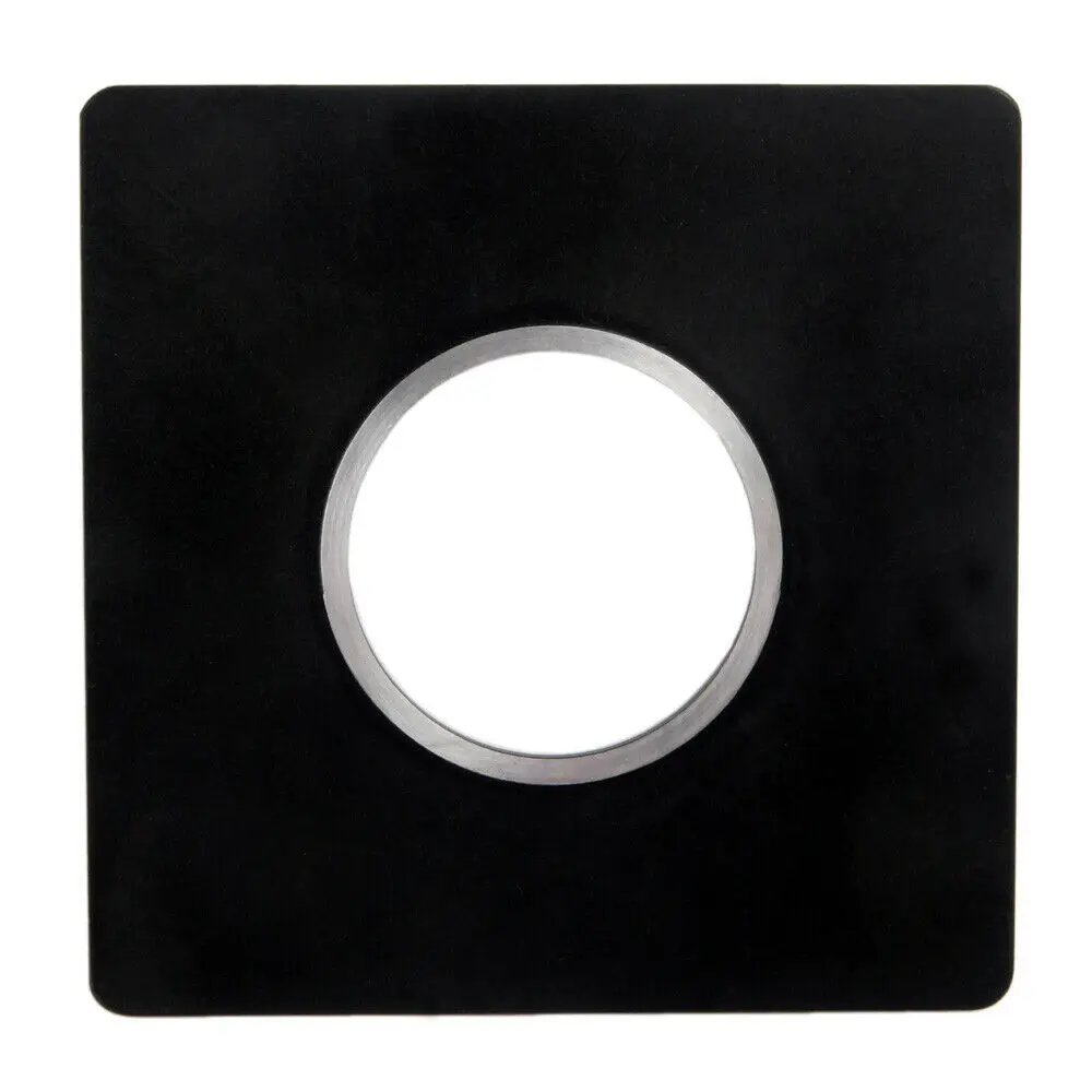 

eTone Black Flat Lens Boards 80x80mm Prontor Compur Copal #0 For Horseman 45HD VH-R 45FA