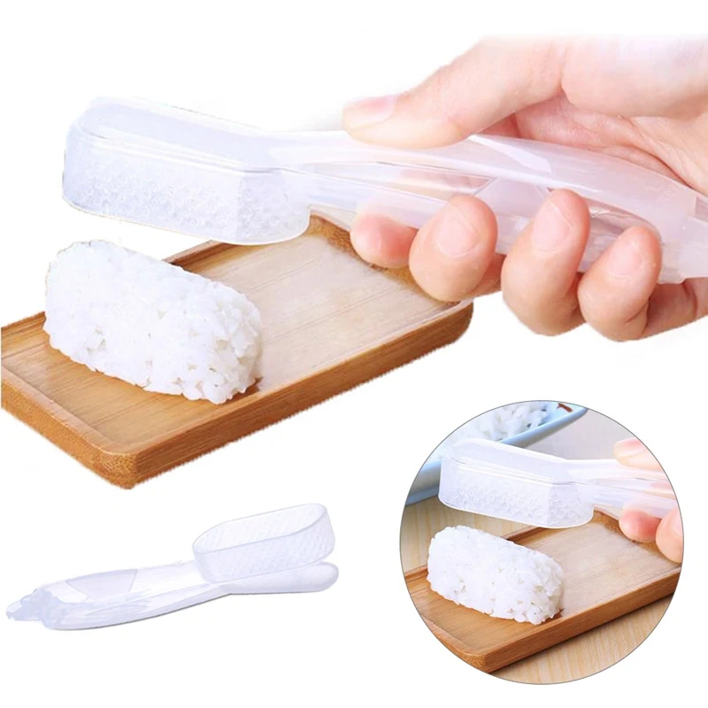 

Japanese Hand Holding Sushi Maker Mold Scoop Spoon Non Stick Rice Mould With Handle Kitchen Tool DIY