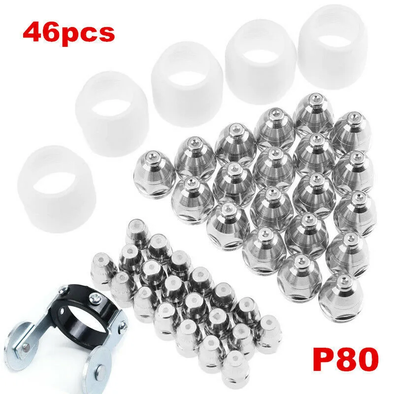 

Welding Plasma Cutter 46pcs Tip Accessories Cutting Torch Metalworking
