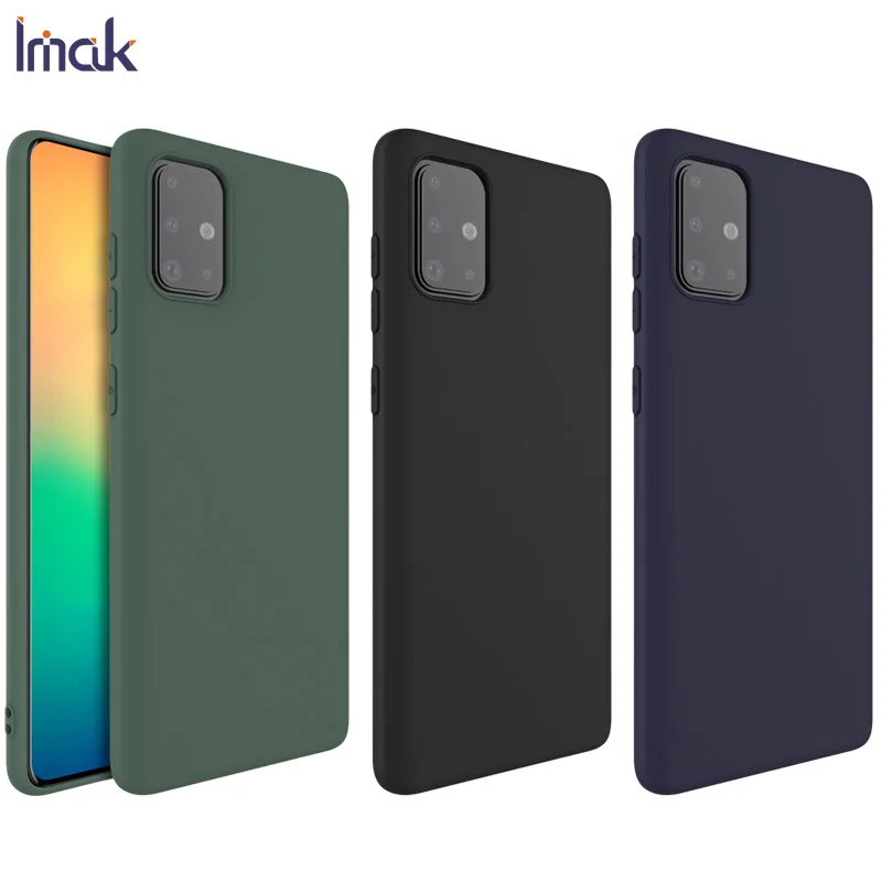 Для Samsung galaxy a20 a20s a20e a30 a30s a40 a50 a50s a60 a70 a7 2019 a51 a71 m40 чехол IMAK матовый мягкий из ТПУ |