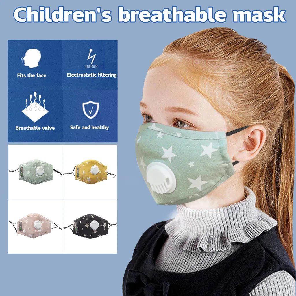 

Kids' Mask Baby 1pc Reusable Dustproof Pm2.5 Pollution Respirator Cover Masks Reuse Of Dust Mask Mascara Facial