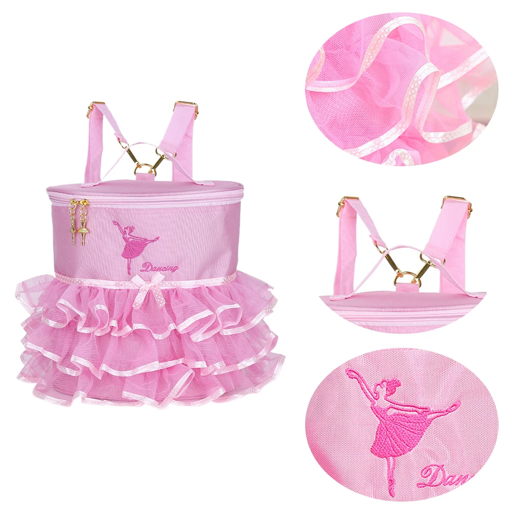 Детский рюкзак балерина Принцесса школьная обувь для девочек балетная