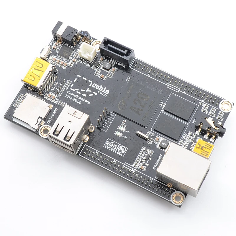 Двухъядерный процессор Cubieboard2 ARM A20 MiniPC 1 ГБ DDR3 для linux/android/более мощный pcduino/Raspberry