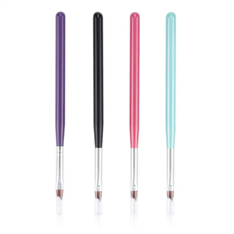 Новый наконечник 4 цвета кисть для ногтей акриловый УФ гель ручка рисования