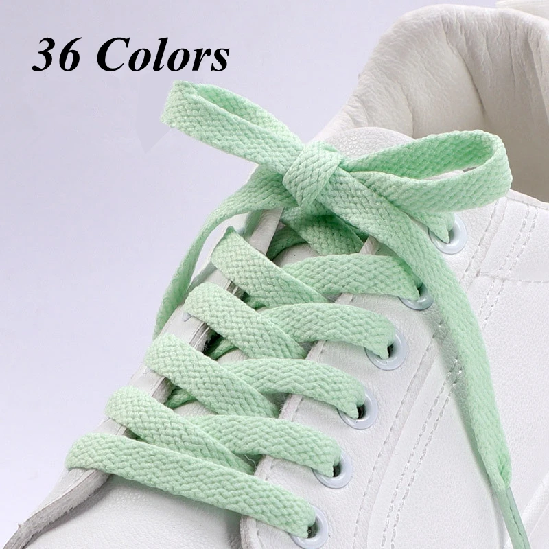 2022 New AF1/AJ Shoelaces for Sneakers Classic Flat Shoe laces White Black Canvas Shoelace Nik Air Force Rope Sport Shoestrings