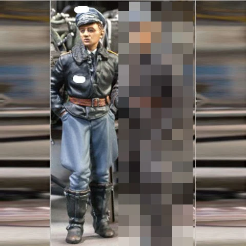 Военно воздушные силы один человек комбинация военных сцен набор солдат из смолы