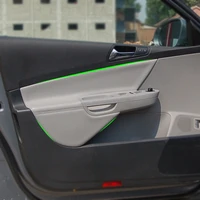 car interior door panel armrest microfiber leather cover trim for vw passat b6 2006 2007 2008 2009 2010