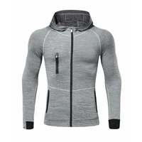 2021 spring and autumn new mens hooded running sports casual coat cardigan sweater sweatshirt men clothing fashion hoodie men