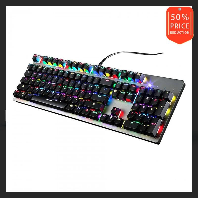 Механическая игровая клавиатура Motospeed CK89 Kailh BOX Switch 104 клавиш NKRO RGB с