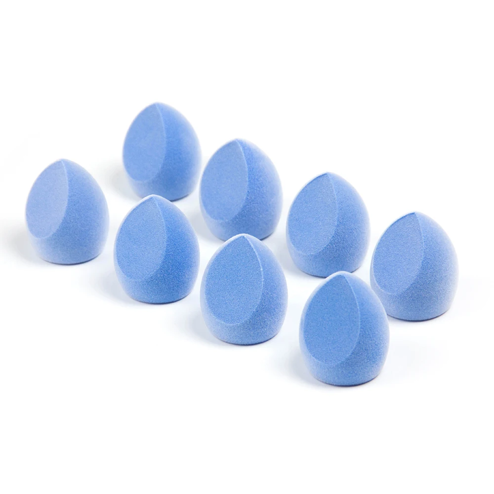 Женская косметическая губка из микрофибры с слоеным ворсом бархатная для