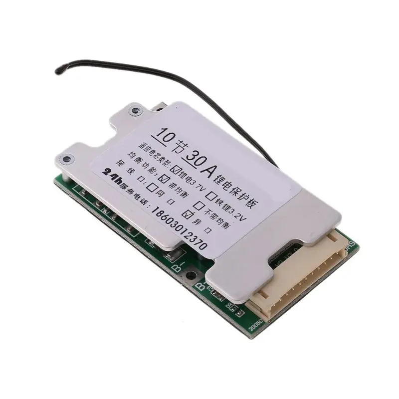 

10S 30A 36V Li-ion Lithium Battery Charge Board 18650 with Protection Balancer B85C