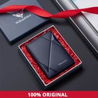 Мужской кошелек из натуральной кожи WILLIAMPOLO, модный дизайнерский кошелек из натуральной воловьей кожи, 2021 с подарочной коробкой PL205265