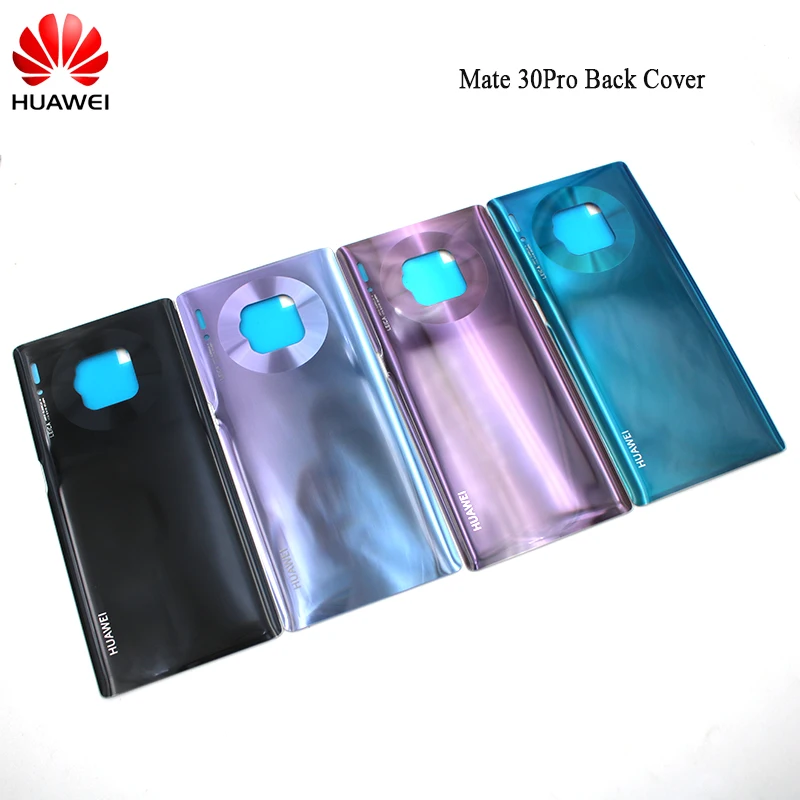 Официальная задняя крышка аккумулятора Huawei Mate 30/30 Pro 3D стеклянный корпус дверь