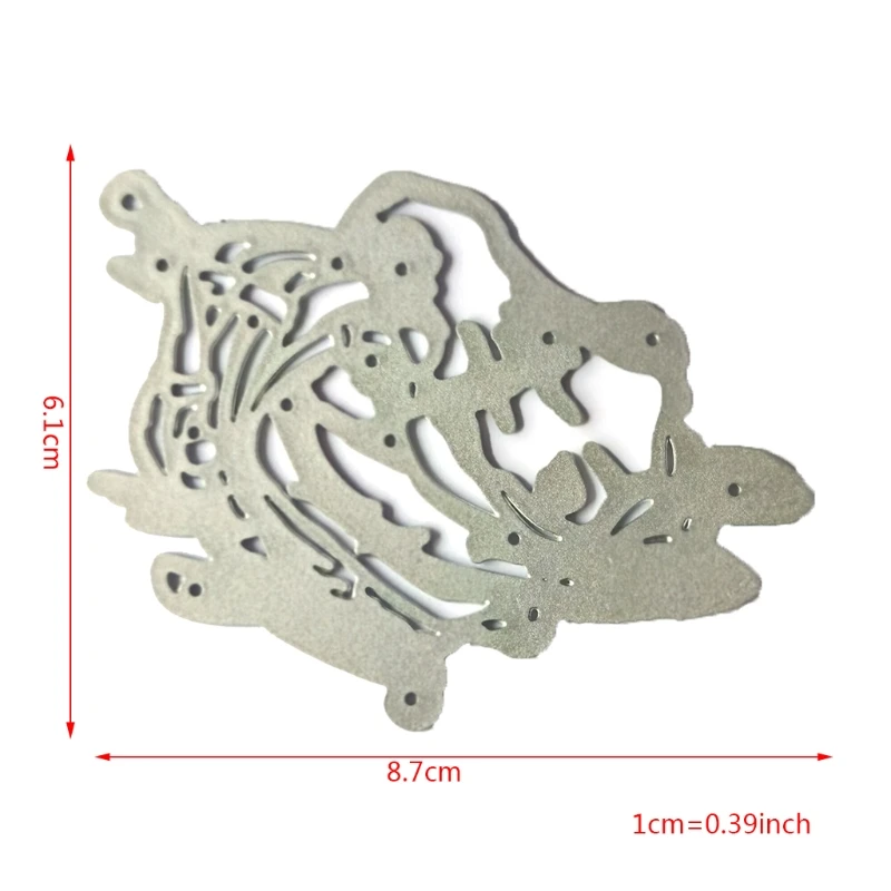 Лошади металлический Трафаретный вырубной штамп Скрапбукинг Сделай Сам для