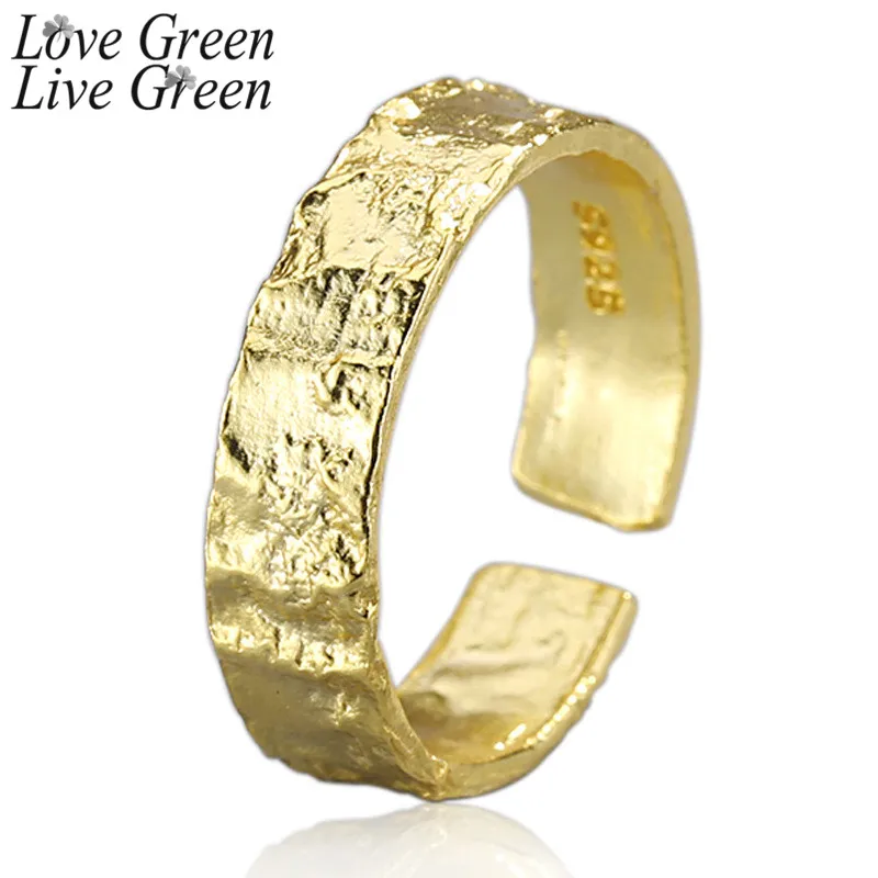 Круглый дизайн Инс кольца для женщин простой золотой круг минималистичное