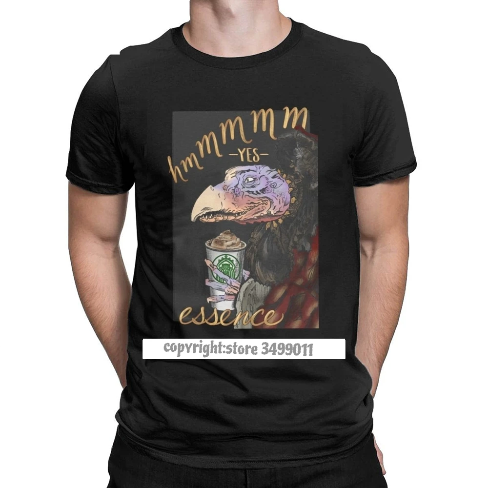 Hmmmm Yes Essence Chamberlain Tee Shirts Men The Dark Crystal Fantasy Movie Novelty Tee Shirt Tshirts Clothes