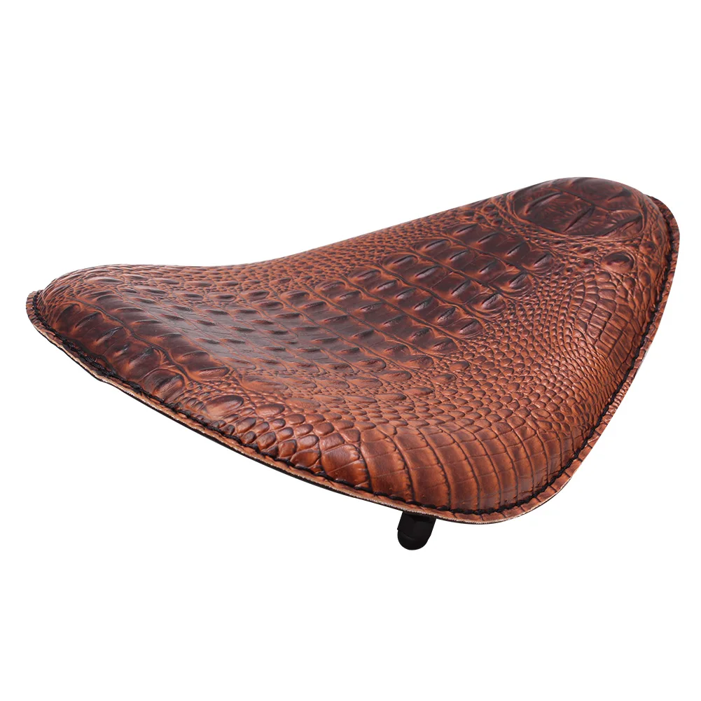 Мотоциклетное сиденье для соло коричневый пружинный кронштейн базовый набор 3