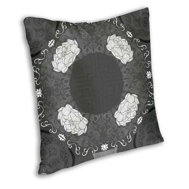 Мягкая античная бронза Лотос Фарфор наволочка для подушки домашний декор